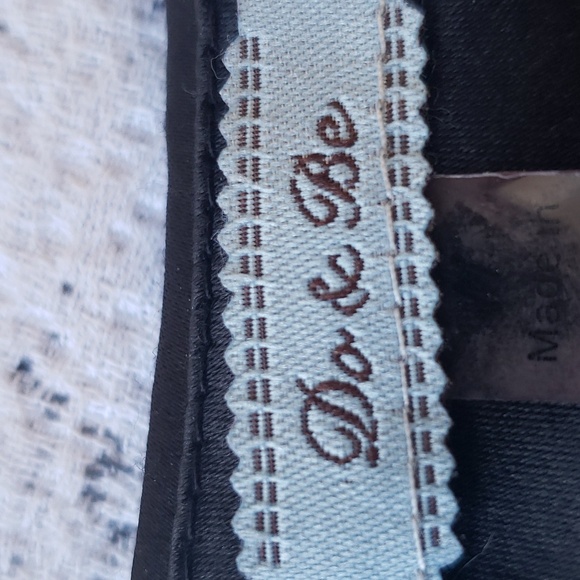 Shiny Jet Black off the shoulder raw edge ruffle assymetrical satin mini dress - Picture 10 of 11